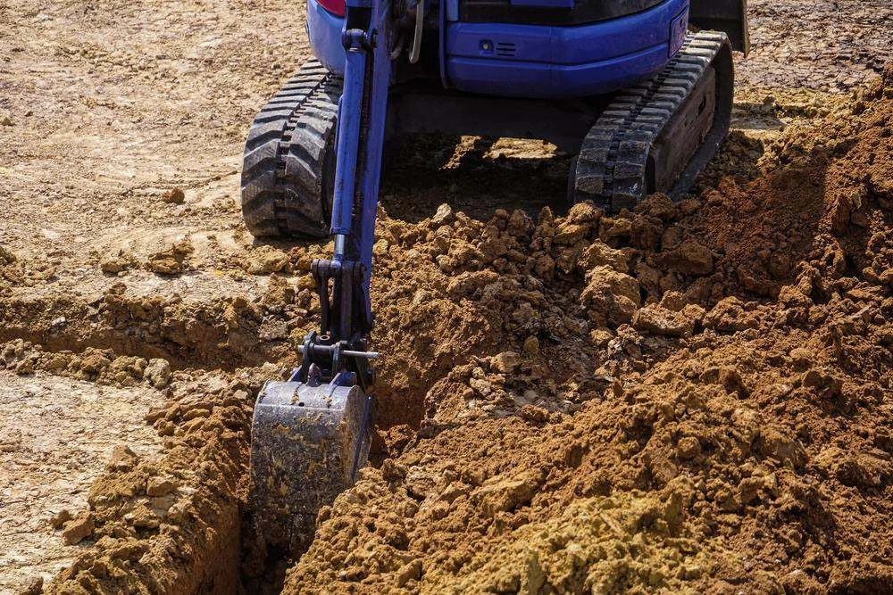 Plumbing and electrical trenching and post holes in Burpengary